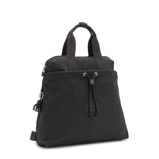 Kipling Goyo Medium Backpack Tote Handväska Svarta | SE 1945EB